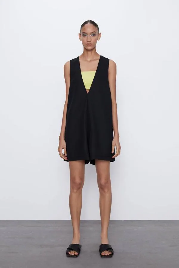 Mono vichy online zara